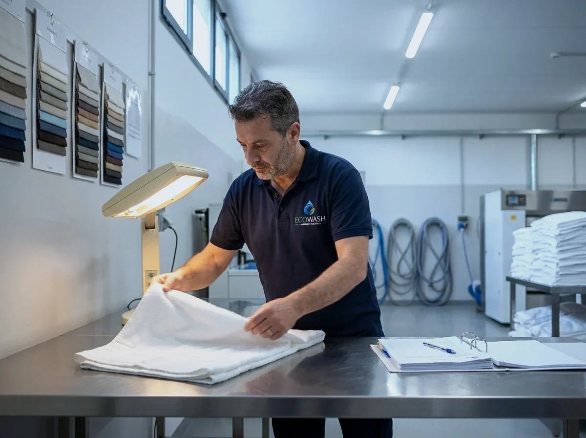 All’interno dello stabilimento ECOWASH